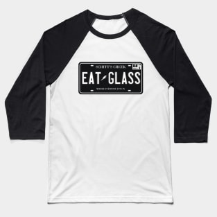 Eat Glass License Plate Baseball T-Shirt